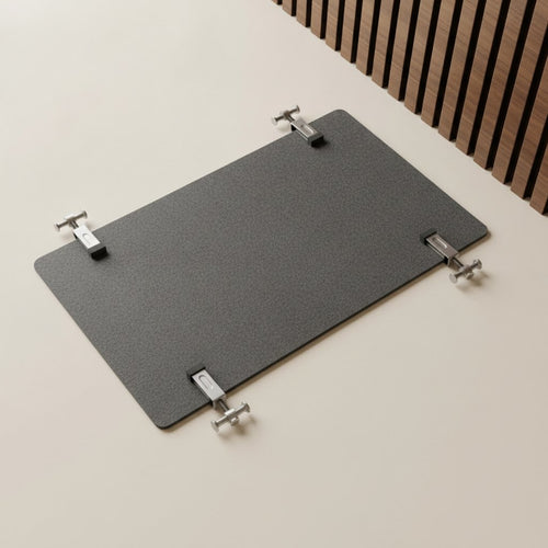 Clamp-On Felt Desk Divider
